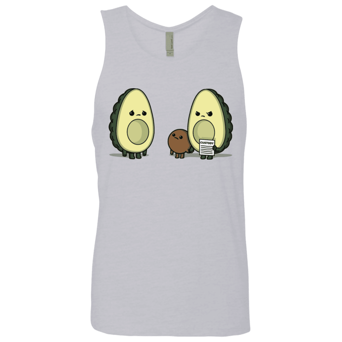 T-Shirts Heather Grey / S Bone Custody Men's Premium Tank Top