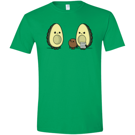 T-Shirts Irish Green / S Bone Custody Men's Semi-Fitted Softstyle
