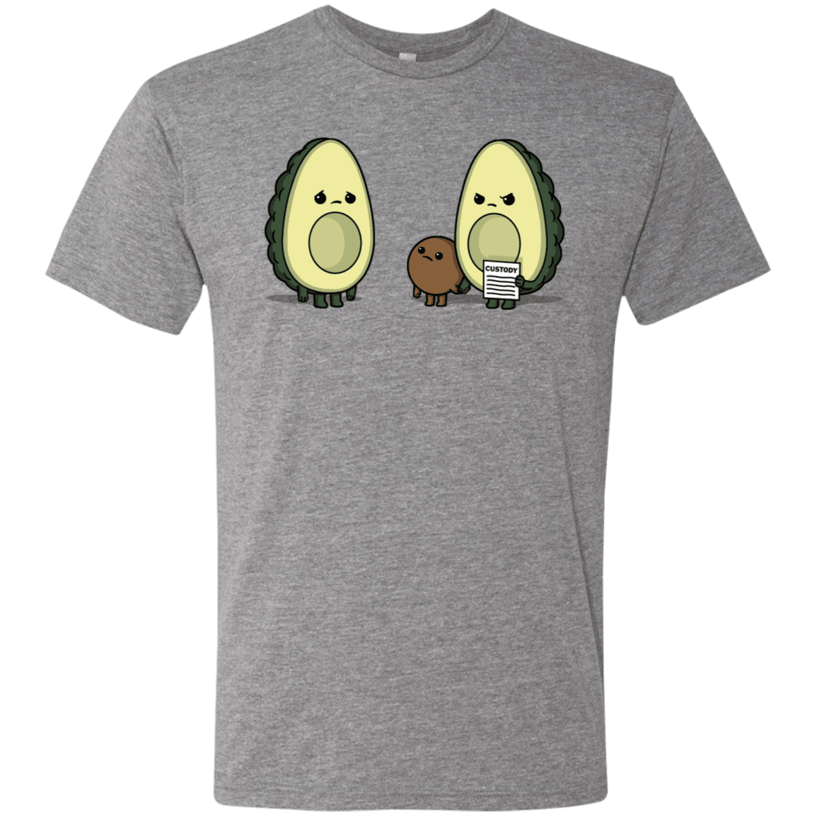 T-Shirts Premium Heather / S Bone Custody Men's Triblend T-Shirt