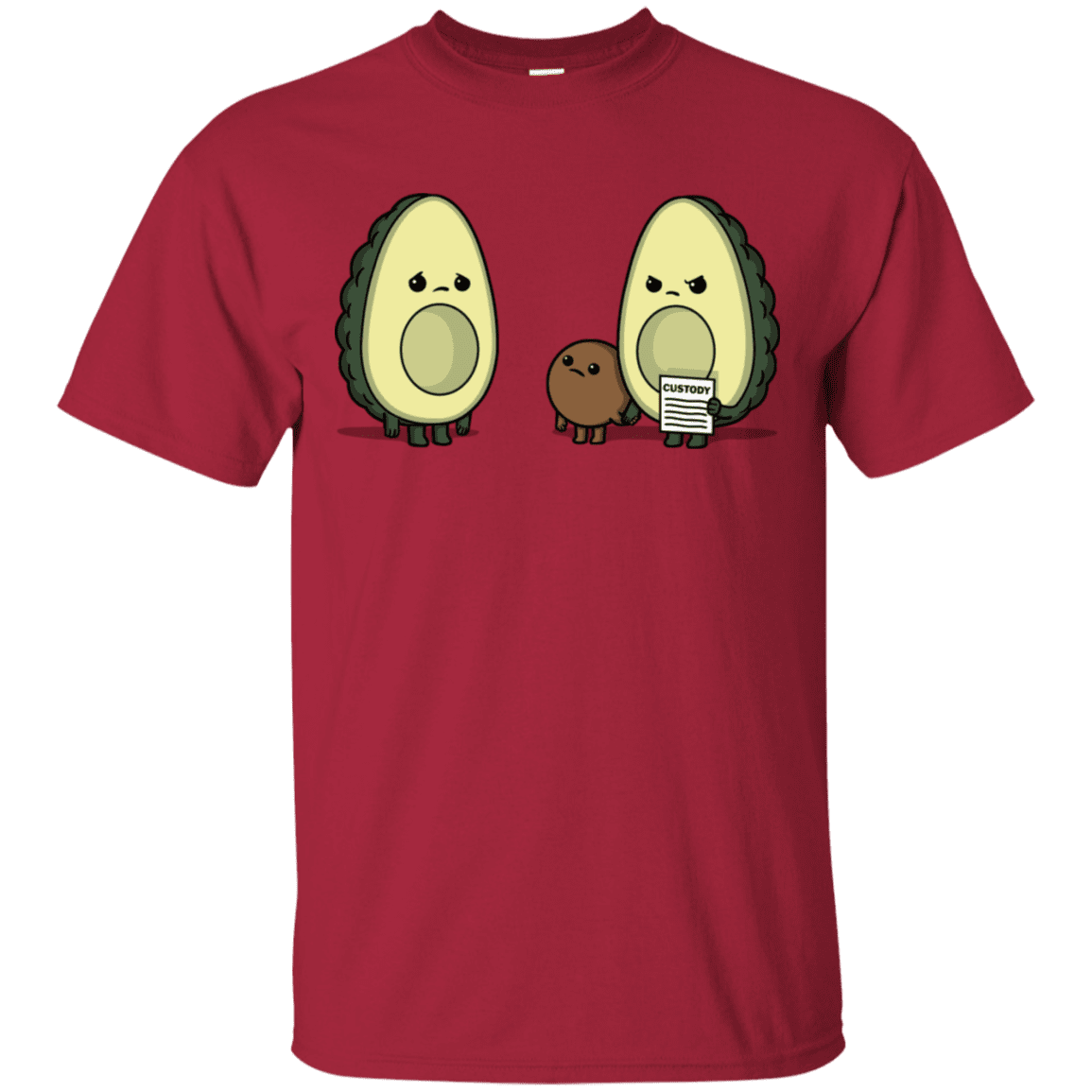 T-Shirts Cardinal / S Bone Custody T-Shirt