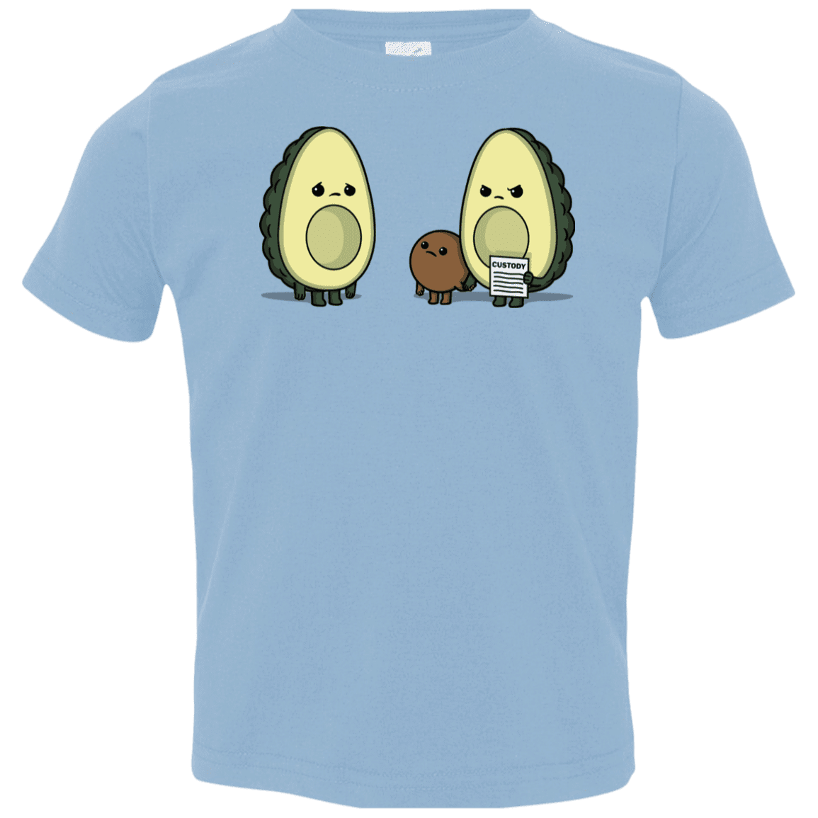 T-Shirts Light Blue / 2T Bone Custody Toddler Premium T-Shirt