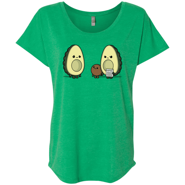 T-Shirts Envy / X-Small Bone Custody Triblend Dolman Sleeve