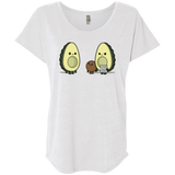 T-Shirts Heather White / X-Small Bone Custody Triblend Dolman Sleeve