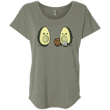 T-Shirts Venetian Grey / X-Small Bone Custody Triblend Dolman Sleeve