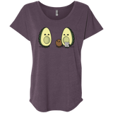 T-Shirts Vintage Purple / X-Small Bone Custody Triblend Dolman Sleeve