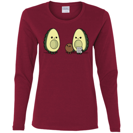 T-Shirts Cardinal / S Bone Custody Women's Long Sleeve T-Shirt