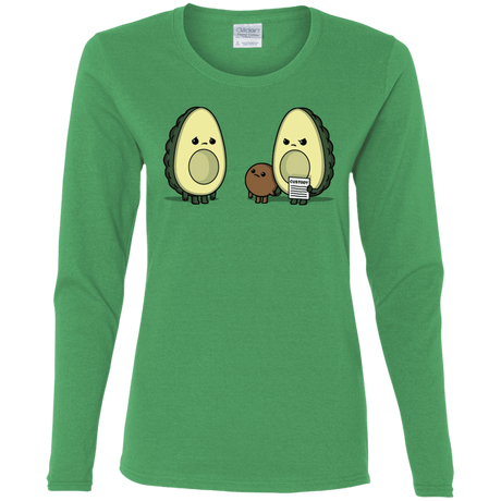 T-Shirts Irish Green / S Bone Custody Women's Long Sleeve T-Shirt