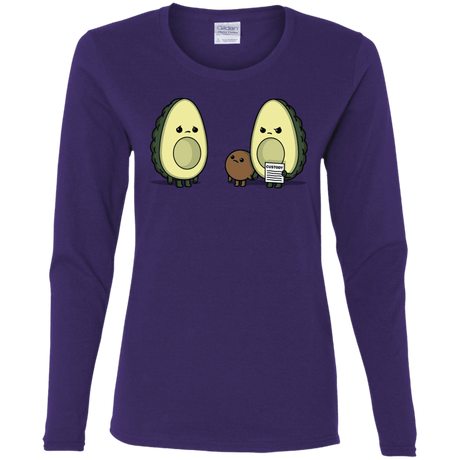 T-Shirts Purple / S Bone Custody Women's Long Sleeve T-Shirt