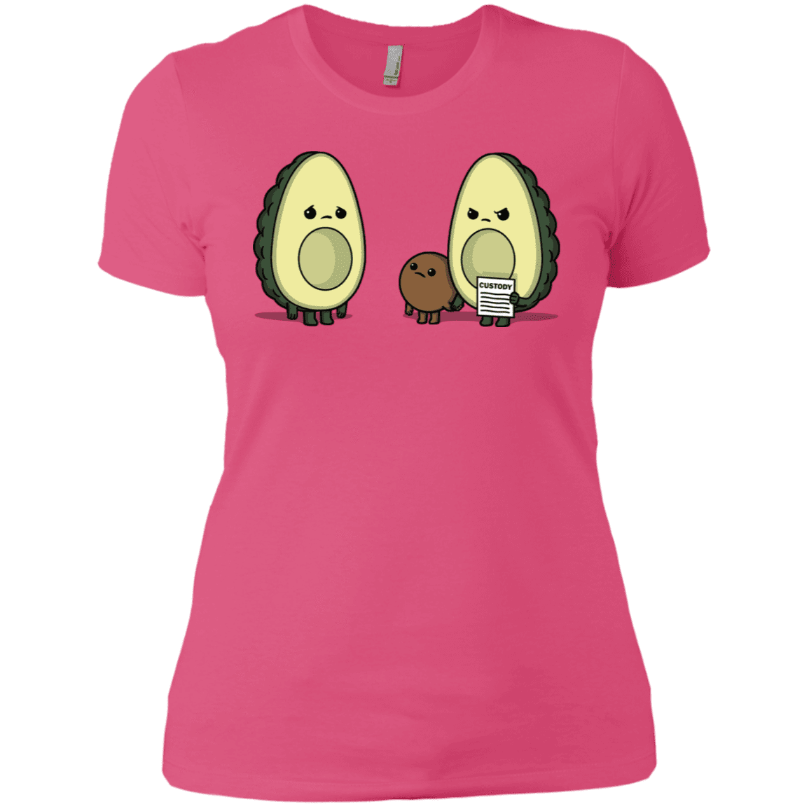 T-Shirts Hot Pink / X-Small Bone Custody Women's Premium T-Shirt