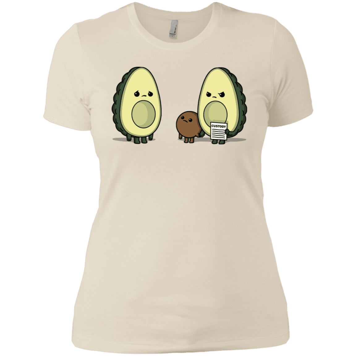 T-Shirts Ivory/ / X-Small Bone Custody Women's Premium T-Shirt