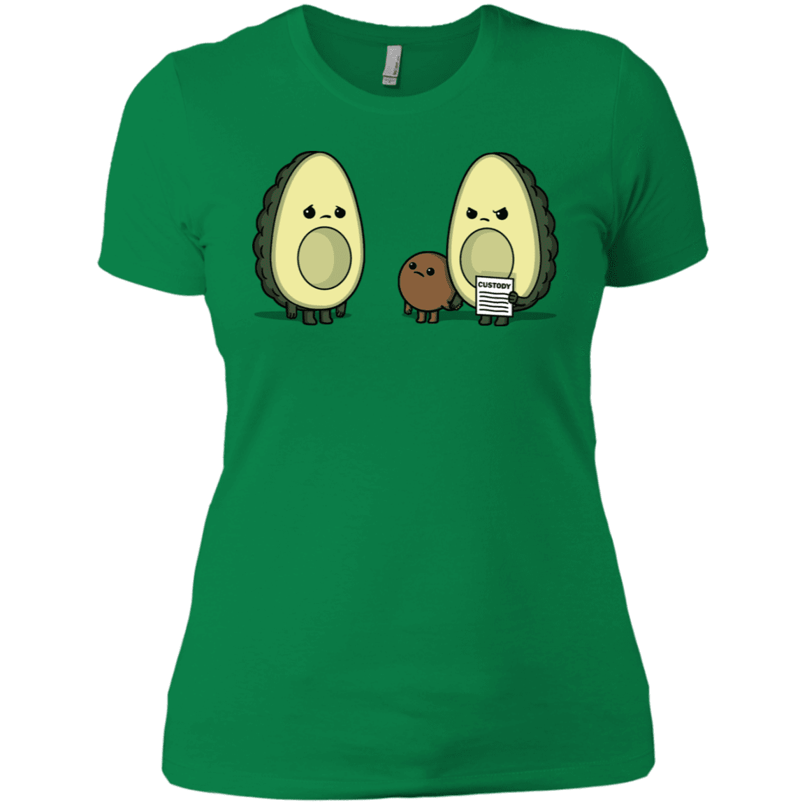 T-Shirts Kelly Green / X-Small Bone Custody Women's Premium T-Shirt