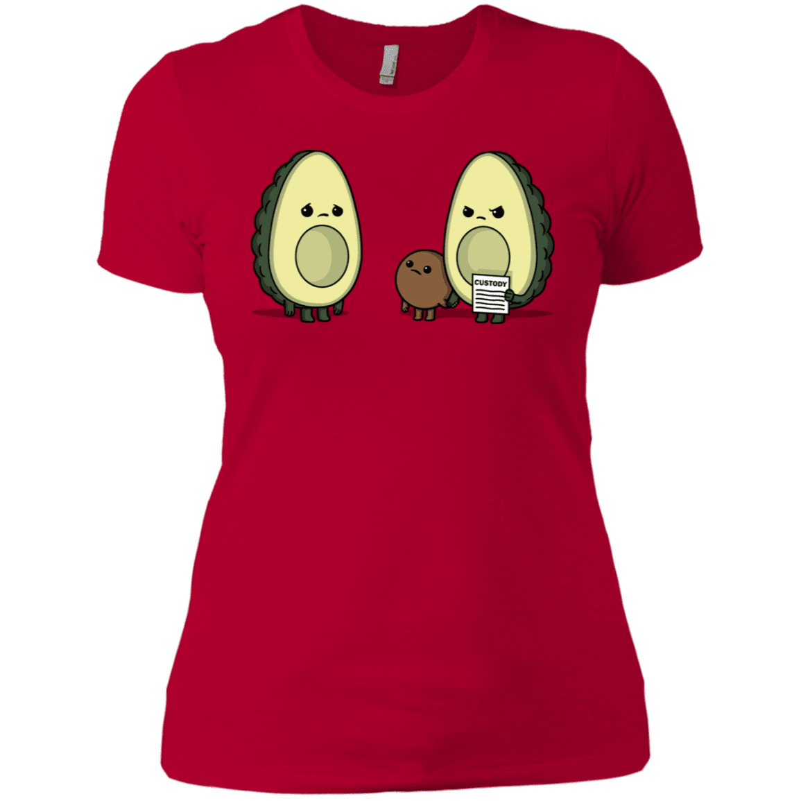 T-Shirts Red / X-Small Bone Custody Women's Premium T-Shirt