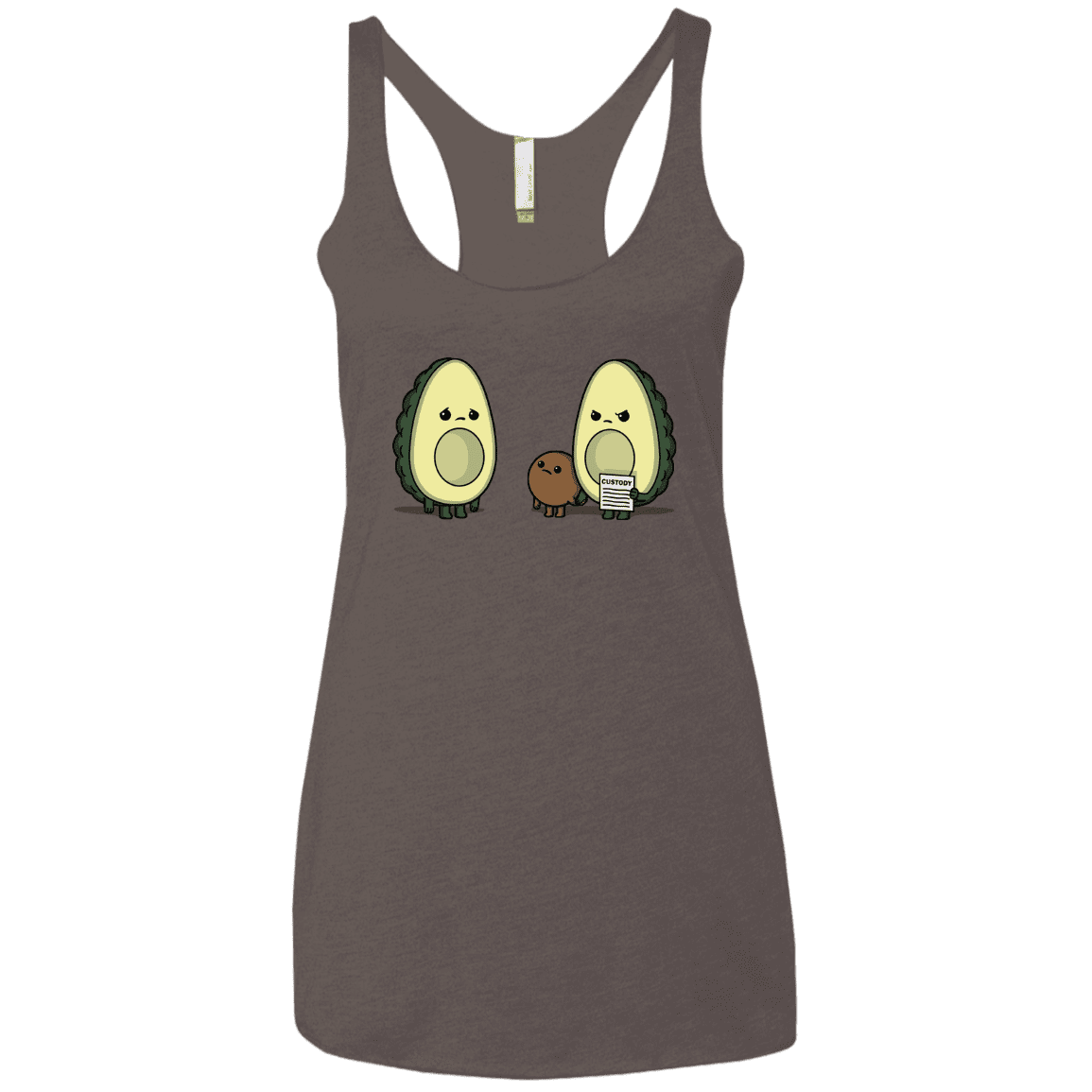 T-Shirts Macchiato / X-Small Bone Custody Women's Triblend Racerback Tank