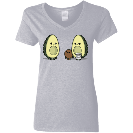 T-Shirts Sport Grey / S Bone Custody Women's V-Neck T-Shirt