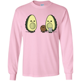 T-Shirts Light Pink / YS Bone Custody Youth Long Sleeve T-Shirt