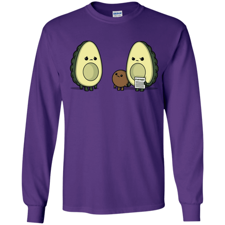 T-Shirts Purple / YS Bone Custody Youth Long Sleeve T-Shirt