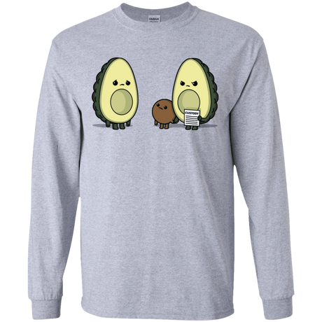 T-Shirts Sport Grey / YS Bone Custody Youth Long Sleeve T-Shirt