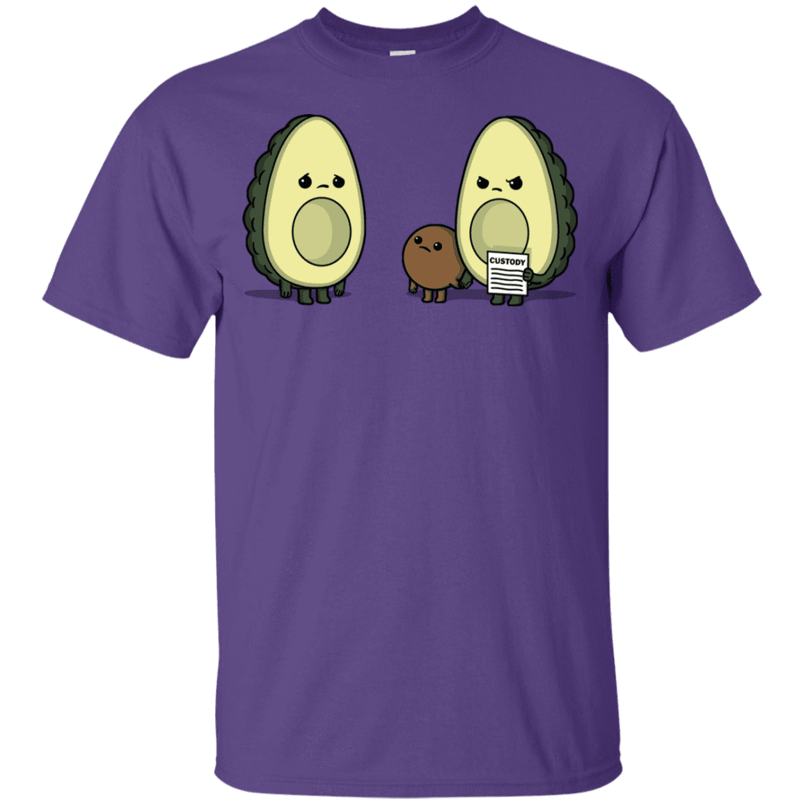 T-Shirts Purple / YXS Bone Custody Youth T-Shirt