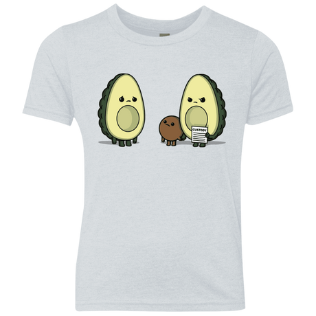 T-Shirts Heather White / YXS Bone Custody Youth Triblend T-Shirt