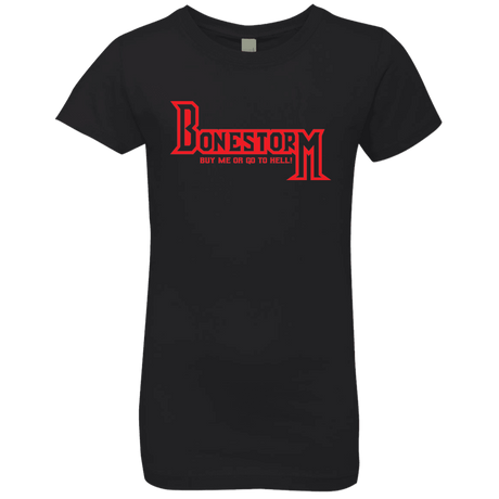 T-Shirts Black / YXS BONESTORM Girls Premium T-Shirt