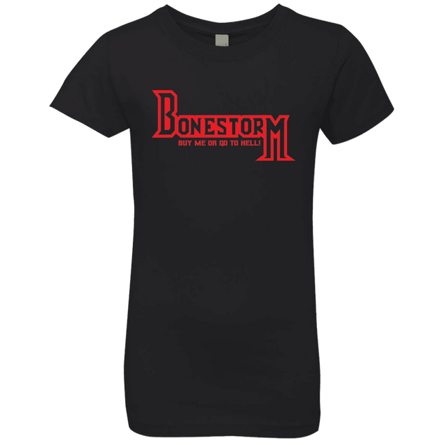 T-Shirts Black / YXS BONESTORM Girls Premium T-Shirt