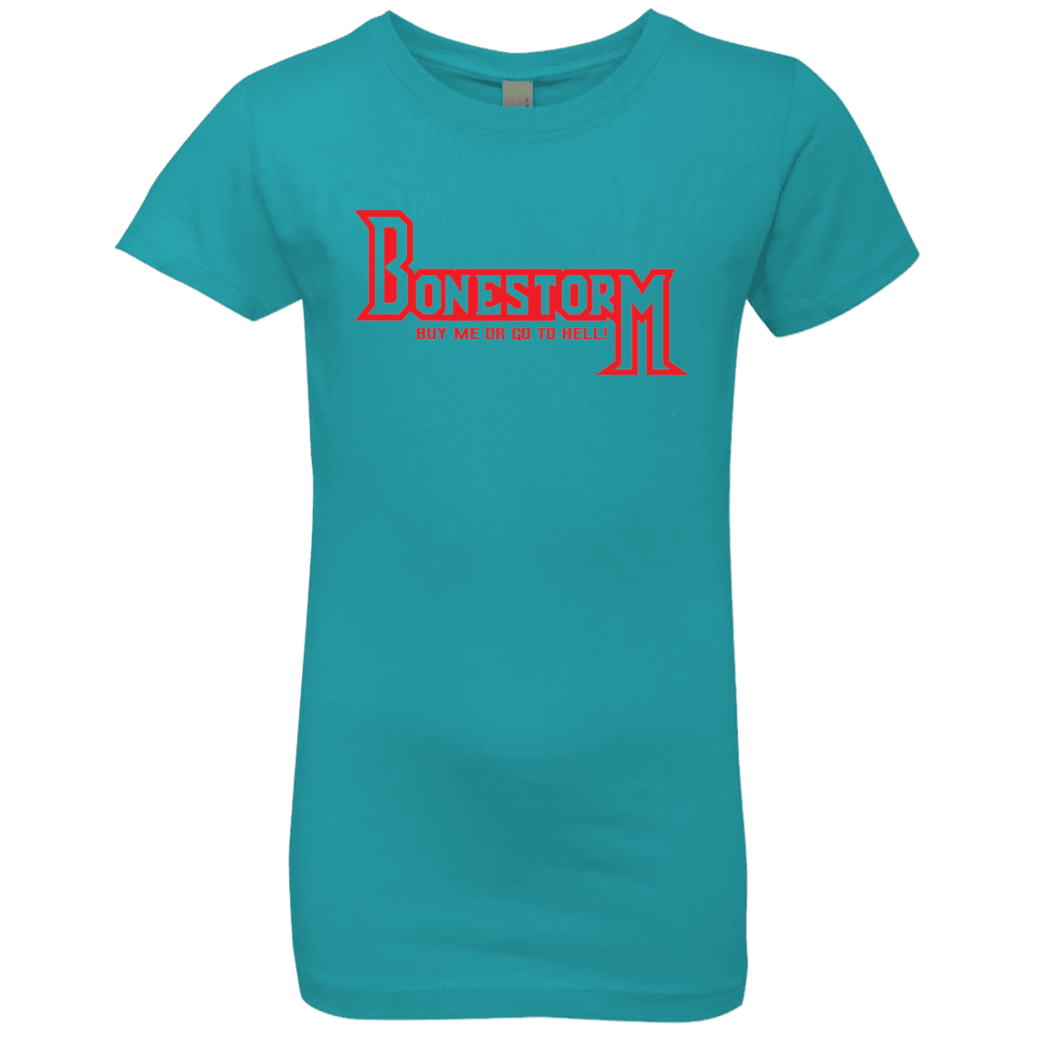 T-Shirts Tahiti Blue / YXS BONESTORM Girls Premium T-Shirt