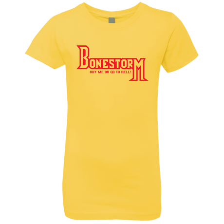 T-Shirts Vibrant Yellow / YXS BONESTORM Girls Premium T-Shirt