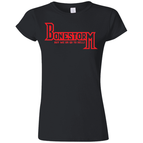 T-Shirts Black / S BONESTORM Junior Slimmer-Fit T-Shirt