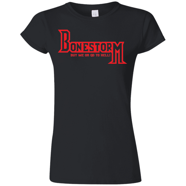 T-Shirts Black / S BONESTORM Junior Slimmer-Fit T-Shirt