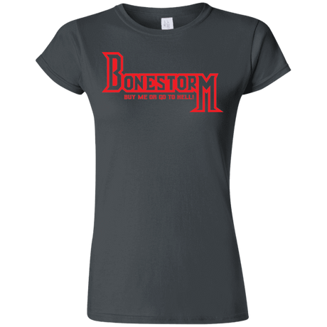 T-Shirts Charcoal / S BONESTORM Junior Slimmer-Fit T-Shirt