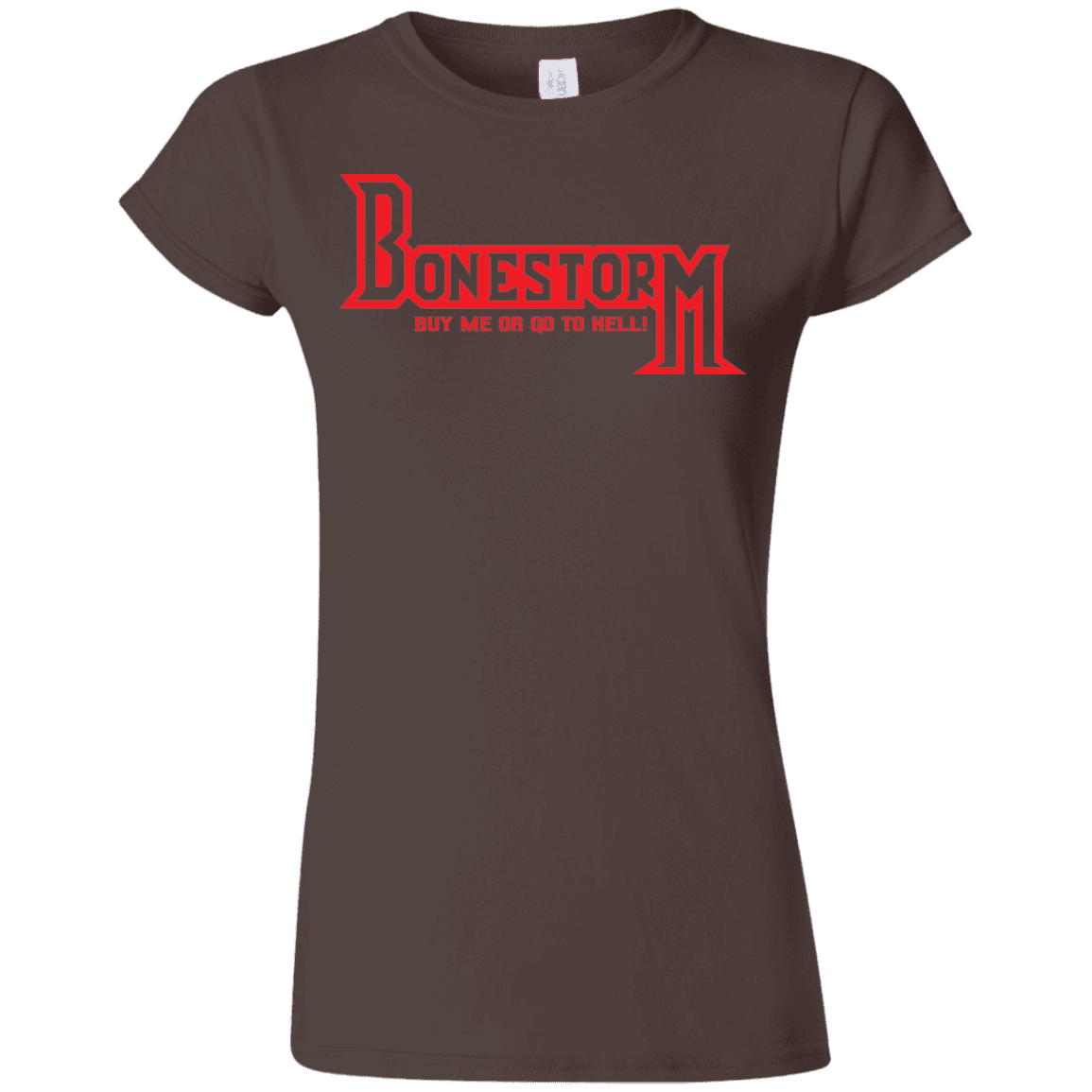 T-Shirts Dark Chocolate / S BONESTORM Junior Slimmer-Fit T-Shirt