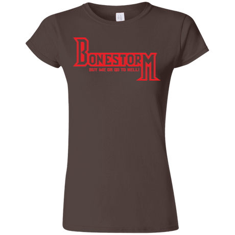 T-Shirts Dark Chocolate / S BONESTORM Junior Slimmer-Fit T-Shirt