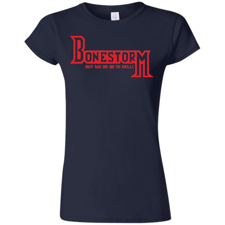 T-Shirts Navy / S BONESTORM Junior Slimmer-Fit T-Shirt