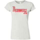 T-Shirts White / S BONESTORM Junior Slimmer-Fit T-Shirt