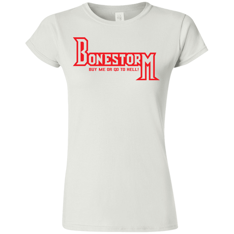 T-Shirts White / S BONESTORM Junior Slimmer-Fit T-Shirt