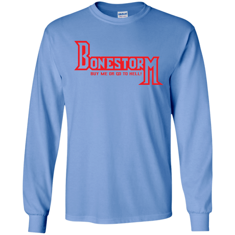 T-Shirts Carolina Blue / S BONESTORM Men's Long Sleeve T-Shirt