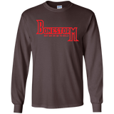 T-Shirts Dark Chocolate / S BONESTORM Men's Long Sleeve T-Shirt