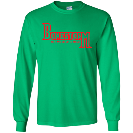 T-Shirts Irish Green / S BONESTORM Men's Long Sleeve T-Shirt