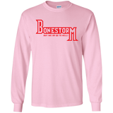 T-Shirts Light Pink / S BONESTORM Men's Long Sleeve T-Shirt
