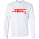 T-Shirts White / S BONESTORM Men's Long Sleeve T-Shirt