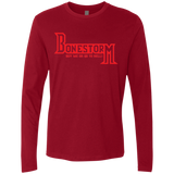 T-Shirts Cardinal / S BONESTORM Men's Premium Long Sleeve