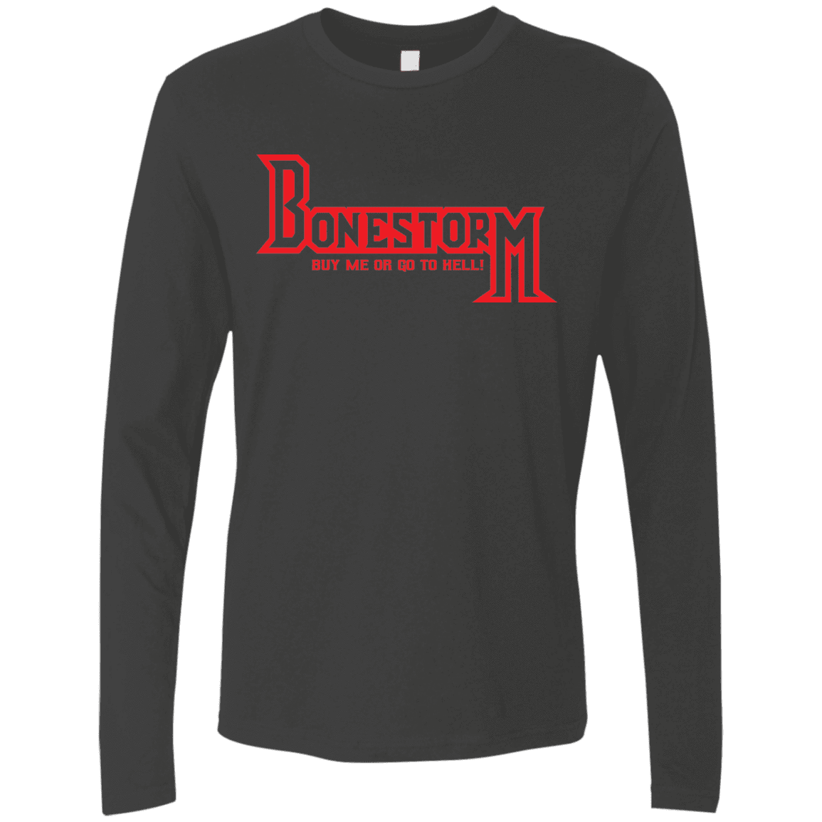 T-Shirts Heavy Metal / S BONESTORM Men's Premium Long Sleeve