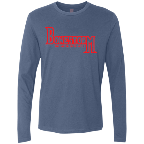 T-Shirts Indigo / S BONESTORM Men's Premium Long Sleeve