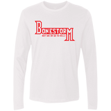 T-Shirts White / S BONESTORM Men's Premium Long Sleeve