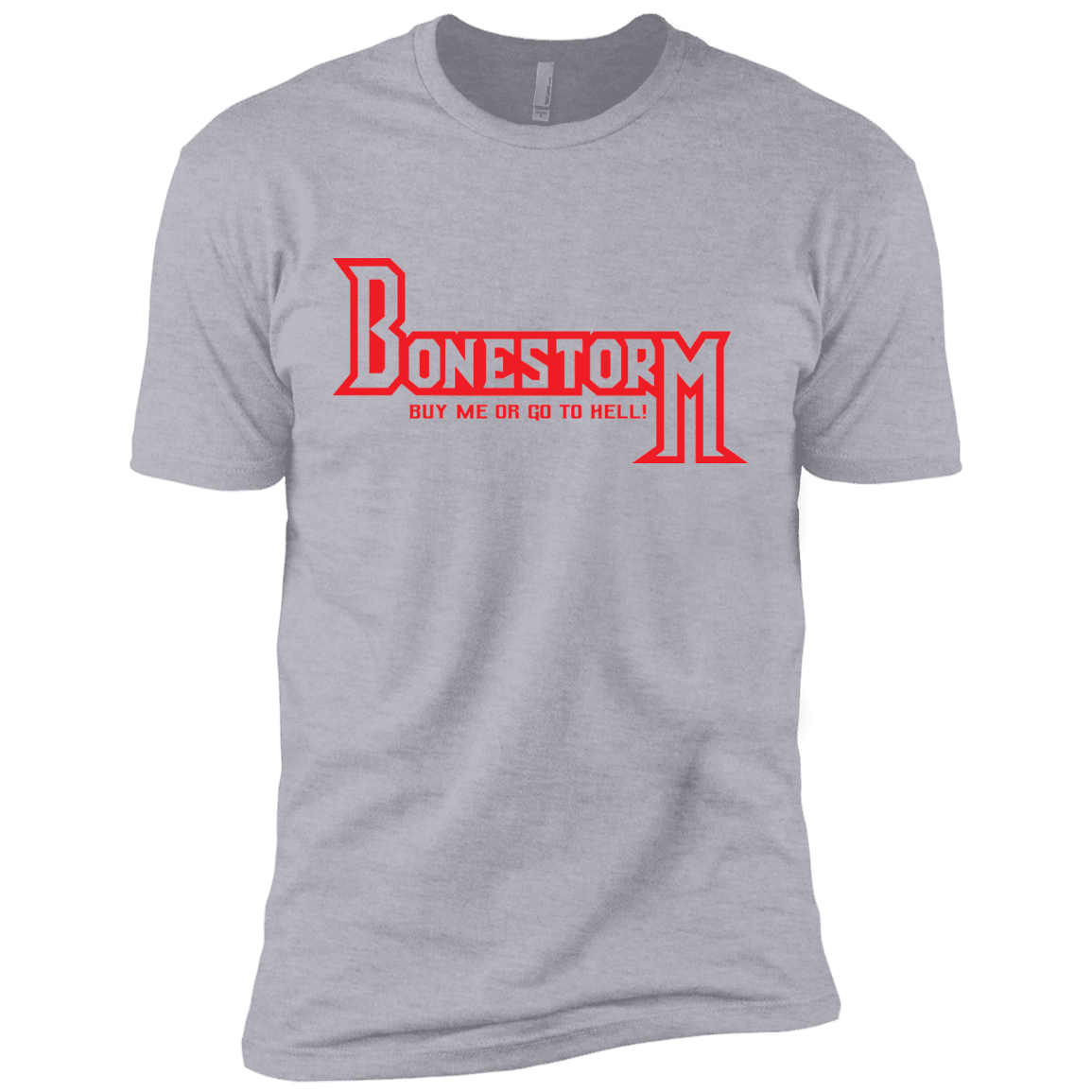 T-Shirts Heather Grey / X-Small BONESTORM Men's Premium T-Shirt