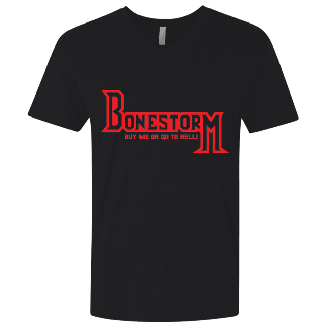 T-Shirts Black / X-Small BONESTORM Men's Premium V-Neck