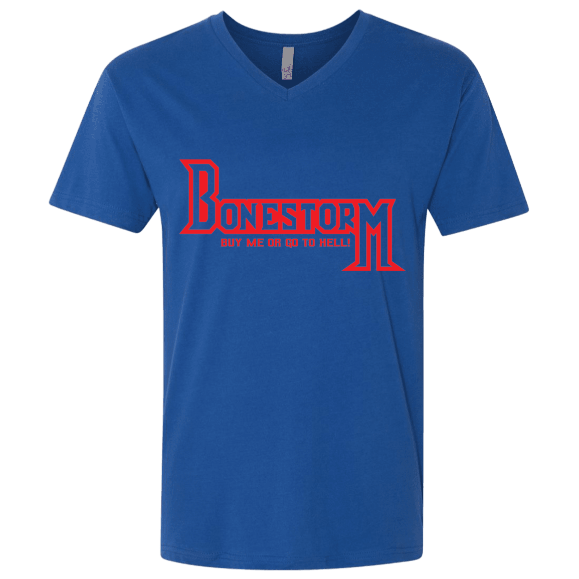 T-Shirts Royal / X-Small BONESTORM Men's Premium V-Neck