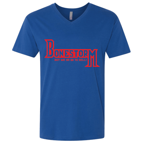 T-Shirts Royal / X-Small BONESTORM Men's Premium V-Neck