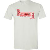 T-Shirts White / X-Small BONESTORM Men's Semi-Fitted Softstyle