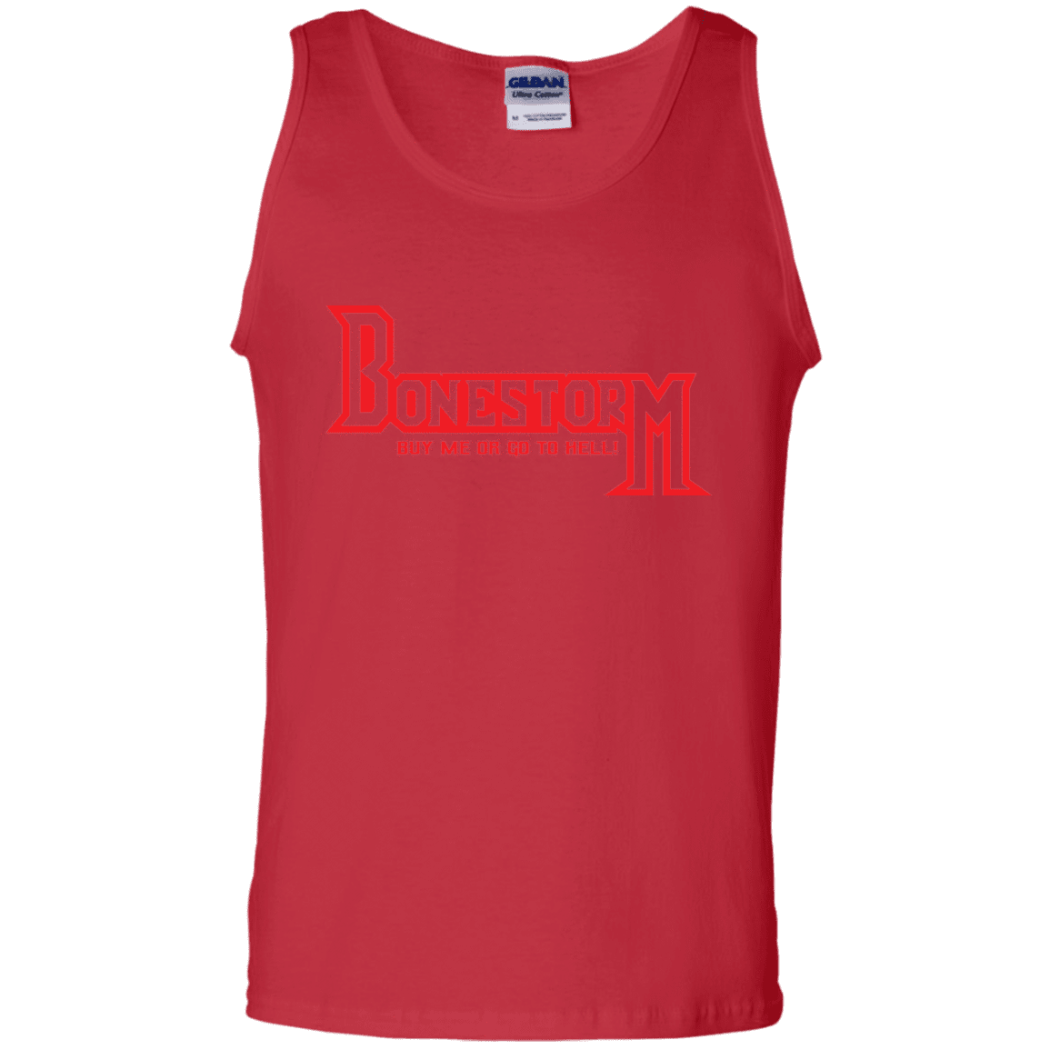 T-Shirts Red / S BONESTORM Men's Tank Top